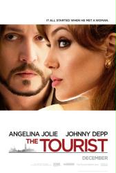 The Tourist movie poster [Angelina Jolie & Johnny Depp] Advance