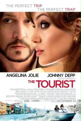 The Tourist movie poster [Angelina Jolie & Johnny Depp]