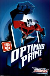 Transformers poster: Optimus Prime (24'' X 36'') Animated
