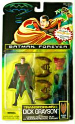 Batman Forever: Transforming Dick Grayson action figure (Kenner/1995)