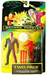 Batman Forever: Two-Face w/ Turbo-Charge Cannon action figure (Kenner)