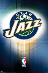 Utah Jazz logo poster [NBA] 22 1/4'' X 34''