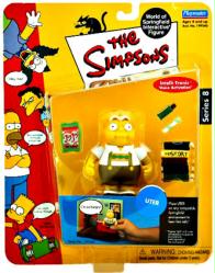 The Simpsons Series 8: Uter action figure (Playmates/2002)