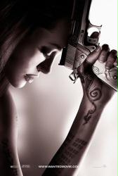 Wanted movie poster [Angelina Jolie] advance teaser