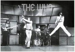 The Who poster: Live in B&W (33 1/2'' X 23 1/2'')