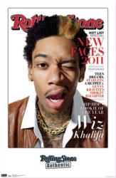 Wiz Khalifa poster: Cover of Rolling Stone (22 1/4'' X 34'') New