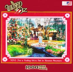 The Wizard of Oz 1000 piece jigsaw puzzle (Not In Kansas) Judy Garland