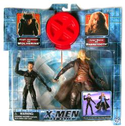 X-Men the Movie: Wolverine & Sabretooth action figures 2-pack (ToyBiz)