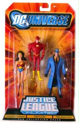 DC Universe [JLU] Wonder Woman/Flash/Question figure 3-pack (Mattel)
