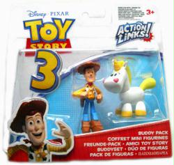 Toy Story 3: Hero Woody & Buttercup figure Buddy Pack (Mattel/2009)