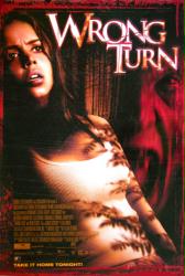 Wrong Turn movie poster [Eliza Dushku] video version