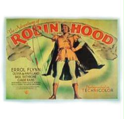 The Adventures of Robin Hood movie poster (1938) [Errol Flynn]