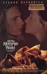 All the Mornings of the World movie poster [Guillaume Depardieu] video