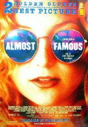 Almost Famous movie poster [Kate Hudson] a Cameron Crowe film