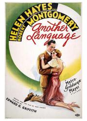Another Language movie poster (1933) [Helen Hayes & Robert Montgomery]