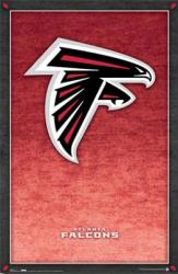 Atlanta Falcons logo poster (NFL) 22 1/4'' X 34''