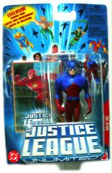 Justice League Unlimited: Atom action figure [H2497] (Mattel/2004) Sealed on VG card