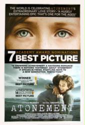 Atonement movie poster [Keira Knightley] Awards version