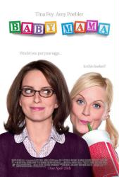 Baby Mama [w/ Tina Fey & Amy Poehler] (Theatrical Movie Poster) VG