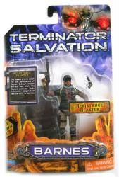 Terminator Salvation: 4'' Barnes action figure (Playmates/2009) Sealed on NM card