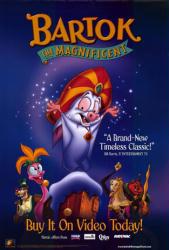 Bartok: The Magnificent (Video Movie Poster) VG