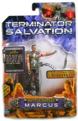 Terminator Salvation: 4'' Battle Damage Marcus action figure (Playmates/2009) Sealed on NM card