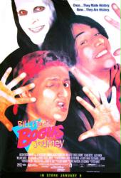 Bill & Ted's Bogus Journey movie poster [Keanu Reeves] video