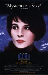 Blue [a Krzysztof Kieslowski film w/ Juliette Binoche] (Video Movie Poster) VG