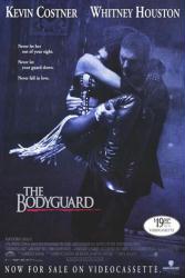 Bodyguard, The [w/ Kevin Costner & Whitney Houston] (Video Movie Poster) VG