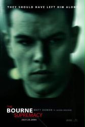 The Bourne Supremacy movie poster [Matt Damon] advance