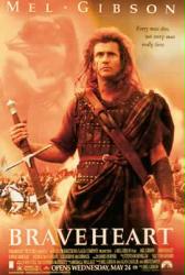 Braveheart movie poster [Mel Gibson] 27'' X 39''