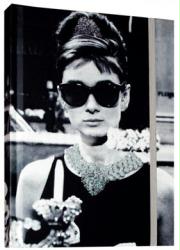 Breakfast At Tiffany's hardbound lined journal [Audrey Hepburn] B&W