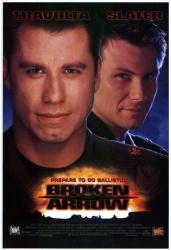 Broken Arrow movie poster [John Travolta/Christian Slater] John Woo