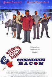 Canadian Bacon [w/ John Candy, Rhea Perlman, & Kevin Pollak] (Video Movie Poster) NM