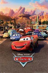 Cars movie poster [Disney/Pixar movie poster] 22 1/4'' X 34''