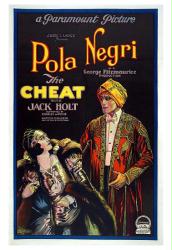 The Cheat movie poster (1923) [Pola Negri & Jack Holt] 18'' X 24''
