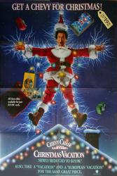 National Lampoon's Christmas Vacation [w/ Chevy Chase] (Video Movie Poster) VG