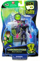 Ben 10 Alien Force: Chromastone action figure (BanDai/2008)