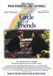 Circle of Friends [w/ Chris O'Donnell & Minnie Driver] (Video Movie Poster) VG