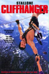 Cliffhanger movie poster [Sylvester Stallone] video version