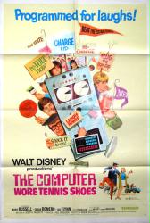 The Computer Wore Tennis Shoes movie poster [Kurt Russell] Walt Disney