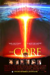 The Core movie poster [Aaron Eckhart & Hilary Swank] video version
