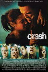 Crash movie poster [Matt Dillon, Thandie Newton & Sandra Bullock]