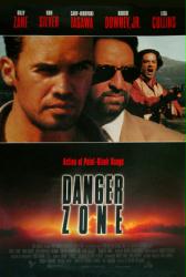 Danger Zone movie poster [Billy Zane, Ron Silver & Robert Downey Jr.]