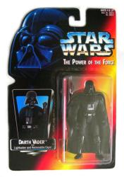 Star Wars: Power of the Force-Darth Vader action figure (Kenner/1995) Sealed on NM card