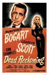 Dead Reckoning movie poster [Humphrey Bogart & Lizabeth Scott]