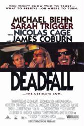Deadfall [w/ Michael Biehn, Sarah Trigger & Nicolas Cage] (Video Movie Poster) VG