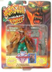 Monster Force: Doc Reed Crawley action figure (Playmates/1994) Sealed on NM card