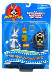 Looney Tunes: Dr. Devil and Mr Hare Bugs Bunny/Taz figures (Playmates)