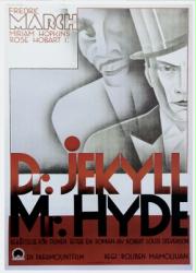 Dr. Jekyll and Mr. Hyde movie poster (1931) [Fredric March]